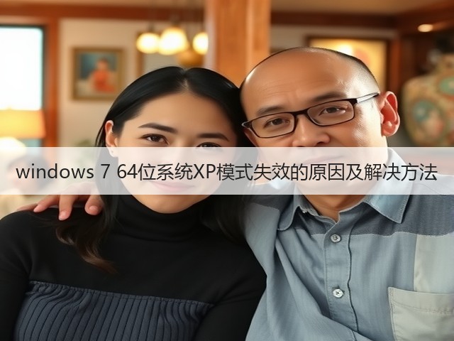 windows 7 64位系统XP模式失效的原因及解决方法(图1) windows 7 64位系统XP模式失效的原因及解决方法(图1)