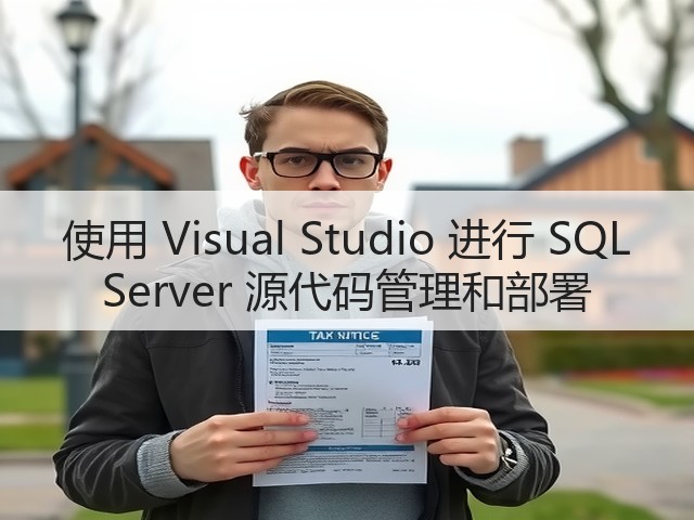 使用 Visual Studio 进行 SQL Server 源代码管理和部署(图2) 使用 Visual Studio 进行 SQL Server 源代码管理和部署(图2)