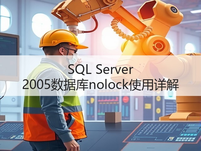 SQL Server 2005数据库nolock使用详解(图3) SQL Server 2005数据库nolock使用详解(图3)