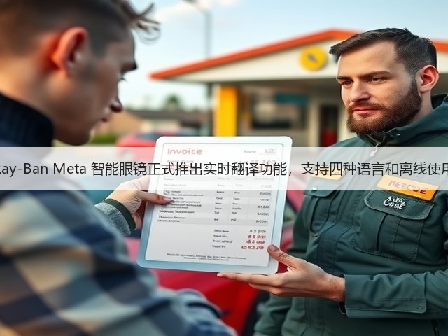 Ray-Ban Meta 智能眼镜正式推出实时翻译功能，支持四种语言和离线使用(图2)