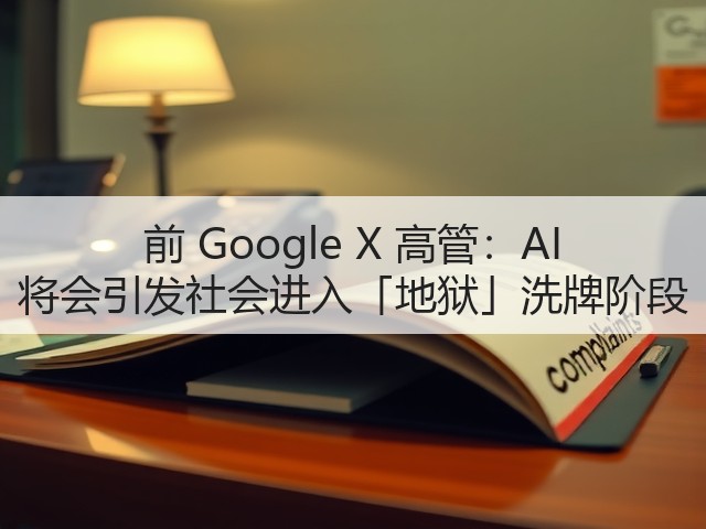 前 Google X 高管：AI 将会引发社会进入「地狱」洗牌阶段(图2)