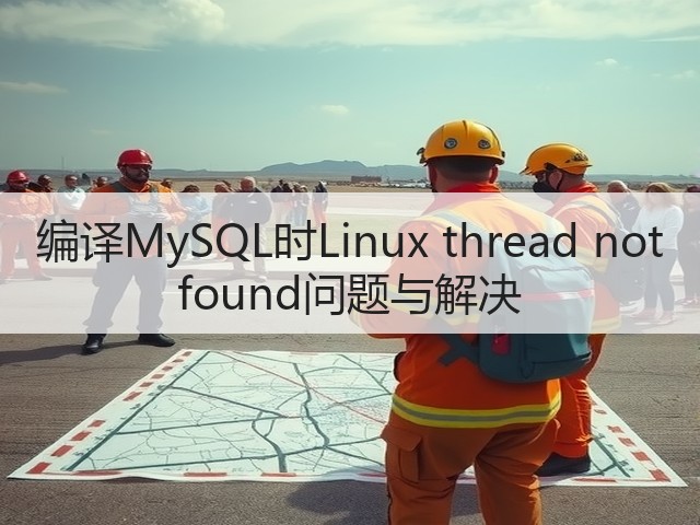 编译MySQL时Linux thread not found问题与解决(图2) 编译MySQL时Linux thread not found问题与解决(图2)