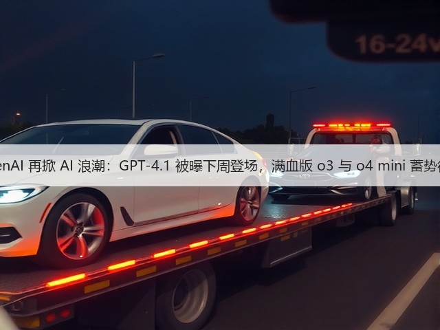 OpenAI 再掀 AI 浪潮:GPT-4.1 被曝下周登场,满血版 o3 与 o4 mini 蓄势待发(图1) OpenAI 再掀 AI 浪潮:GPT-4.1 被曝下周登场,满血版 o3 与 o4 mini 蓄势待发(图1)