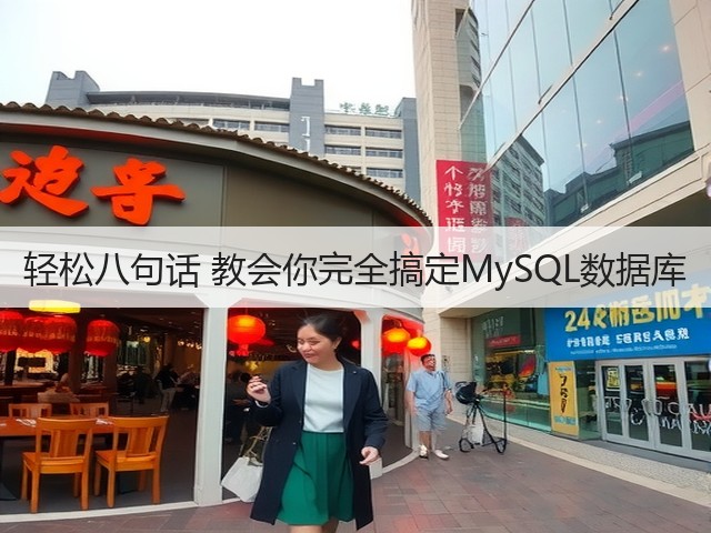 轻松八句话 教会你完全搞定MySQL数据库(图1) 轻松八句话 教会你完全搞定MySQL数据库(图1)
