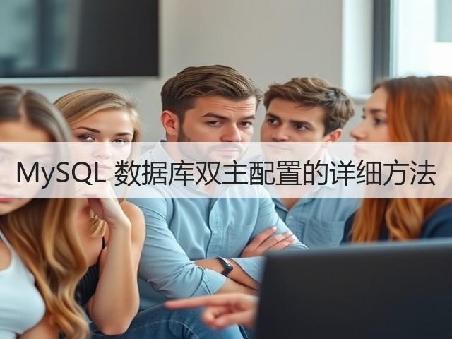 MySQL 数据库双主配置的详细方法(图2) MySQL 数据库双主配置的详细方法(图2)