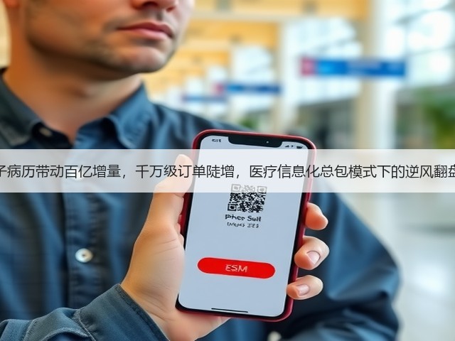 电子病历带动百亿增量，千万级订单陡增，医疗信息化总包模式下的逆风翻盘！(图2)