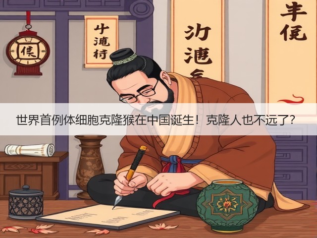 世界首例体细胞克隆猴在中国诞生!克隆人也不远了?(图1) 世界首例体细胞克隆猴在中国诞生!克隆人也不远了?(图1)