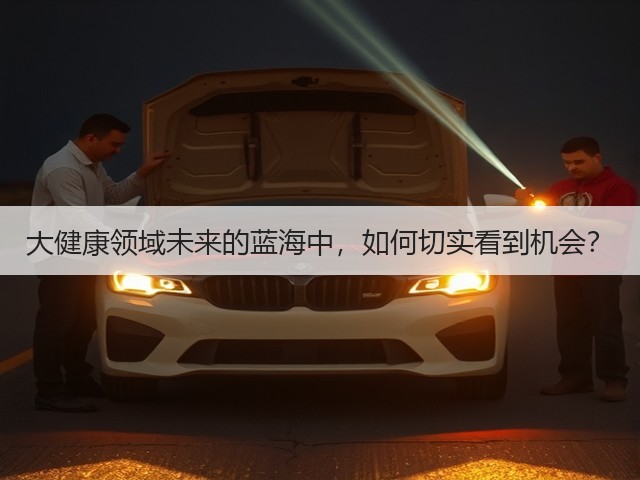 大健康领域未来的蓝海中,如何切实看到机会?(图3) 大健康领域未来的蓝海中,如何切实看到机会?(图3)