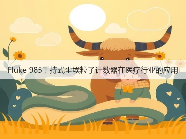 Fluke 985手持式尘埃粒子计数器在医疗行业的应用(图2) Fluke 985手持式尘埃粒子计数器在医疗行业的应用(图2)