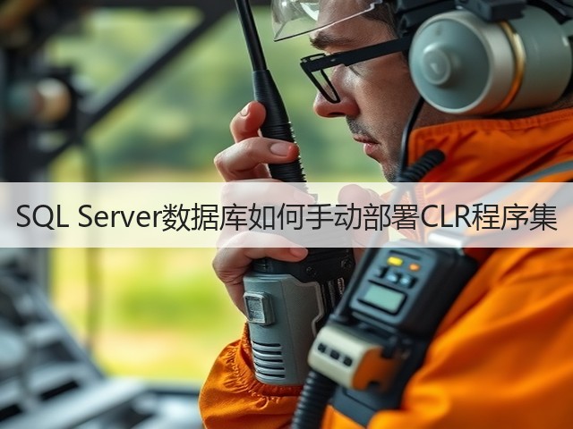 SQL Server数据库如何手动部署CLR程序集(图2)