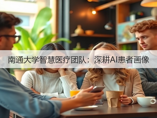 南通大学智慧医疗团队:深耕AI患者画像(图1) 南通大学智慧医疗团队:深耕AI患者画像(图1)