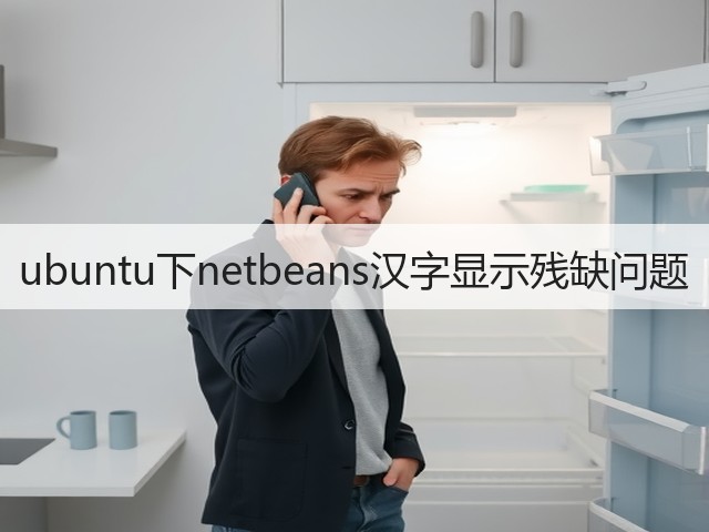 ubuntu下netbeans汉字显示残缺问题(图3)
