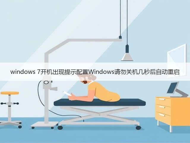 windows 7开机出现提示配置Windows请勿关机几秒后自动重启(图2)