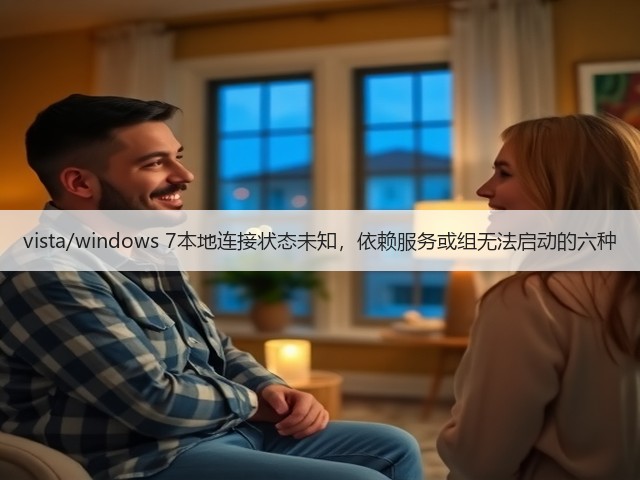 vista/windows 7本地连接状态未知,依赖服务或组无法启动的六种(图2) vista/windows 7本地连接状态未知,依赖服务或组无法启动的六种(图2)