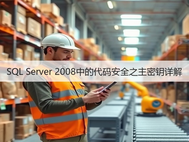 SQL Server 2008中的代码安全之主密钥详解(图2) SQL Server 2008中的代码安全之主密钥详解(图2)