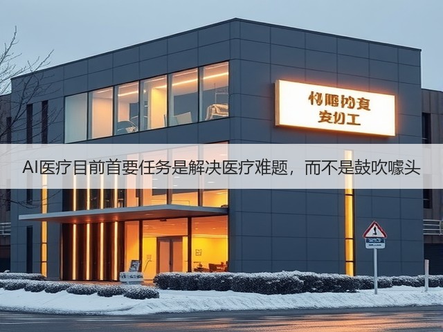 AI医疗目前首要任务是解决医疗难题,而不是鼓吹噱头(图3) AI医疗目前首要任务是解决医疗难题,而不是鼓吹噱头(图3)