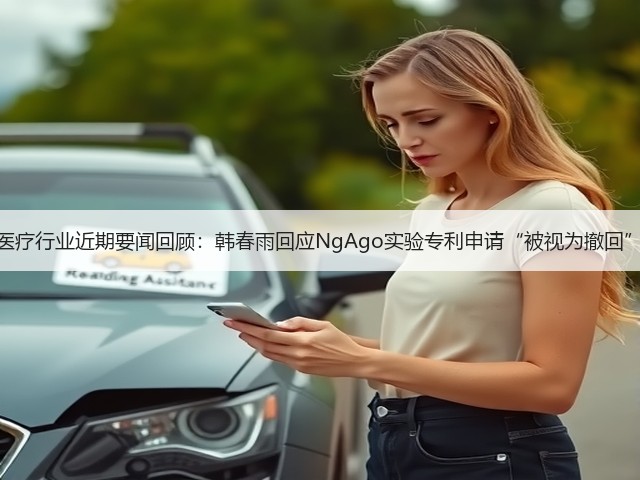 医疗行业近期要闻回顾:韩春雨回应NgAgo实验专利申请“被视为撤回”(图1) 医疗行业近期要闻回顾:韩春雨回应NgAgo实验专利申请“被视为撤回”(图1)