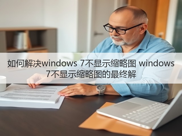 如何解决windows 7不显示缩略图 windows 7不显示缩略图的最终解(图1) 如何解决windows 7不显示缩略图 windows 7不显示缩略图的最终解(图1)