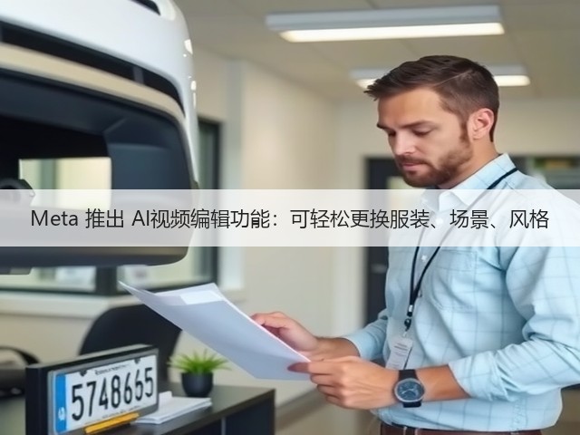 Meta 推出 AI视频编辑功能：可轻松更换服装、场景、风格(图2)