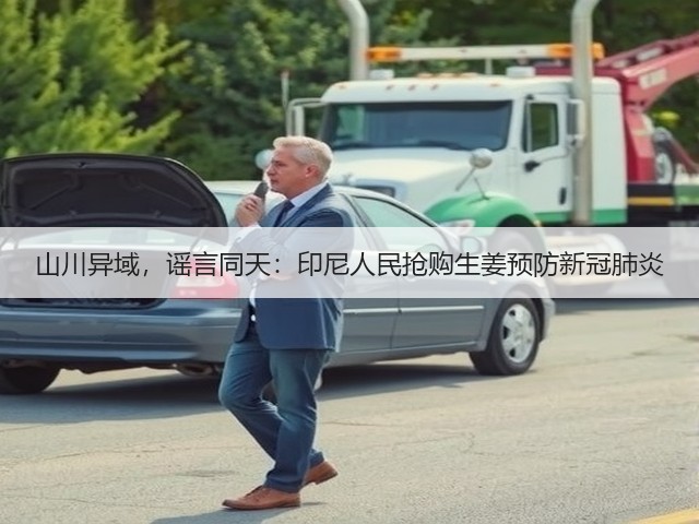 山川异域，谣言同天：印尼人民抢购生姜预防新冠肺炎(图3)