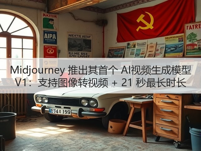 Midjourney 推出其首个 AI视频生成模型 V1：支持图像转视频 + 21 秒最长时长(图2)