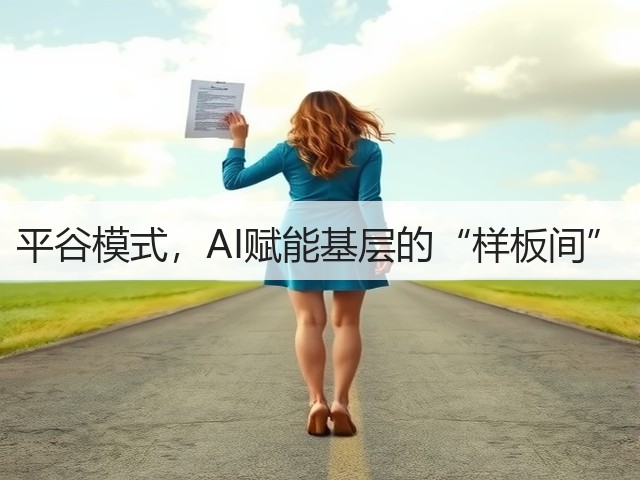 平谷模式,AI赋能基层的“样板间”(图3) 平谷模式,AI赋能基层的“样板间”(图3)