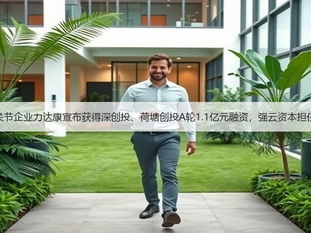 【专访】人工关节企业力达康宣布获得深创投、荷塘创投A轮1.1亿元融资,强云资本担任独家财务顾问(图1) 【专访】人工关节企业力达康宣布获得深创投、荷塘创投A轮1.1亿元融资,强云资本担任独家财务顾问(图1)