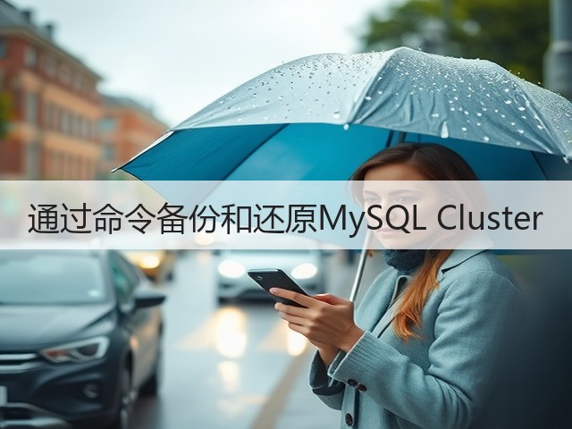 通过命令备份和还原MySQL Cluster(图2) 通过命令备份和还原MySQL Cluster(图2)