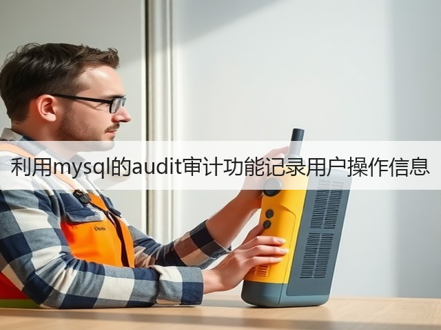 利用mysql的audit审计功能记录用户操作信息(图3) 利用mysql的audit审计功能记录用户操作信息(图3)