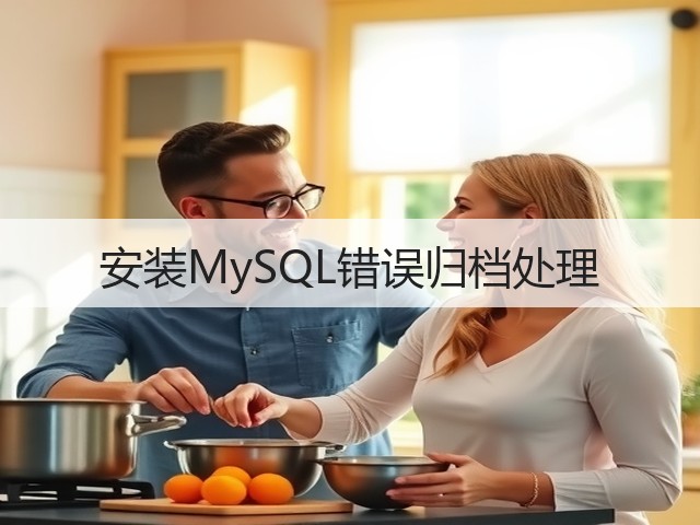 安装MySQL错误归档处理(图1)