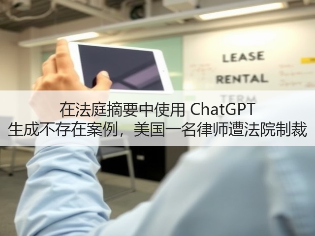在法庭摘要中使用 ChatGPT 生成不存在案例,美国一名律师遭法院制裁(图3) 在法庭摘要中使用 ChatGPT 生成不存在案例,美国一名律师遭法院制裁(图3)