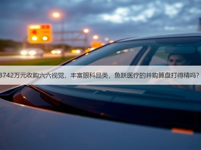 3742万元收购六六视觉,丰富眼科品类,鱼跃医疗的并购算盘打得精吗?(图3) 3742万元收购六六视觉,丰富眼科品类,鱼跃医疗的并购算盘打得精吗?(图3)