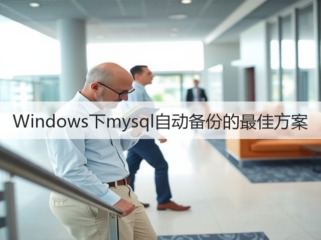 Windows下mysql自动备份的最佳方案(图1) Windows下mysql自动备份的最佳方案(图1)