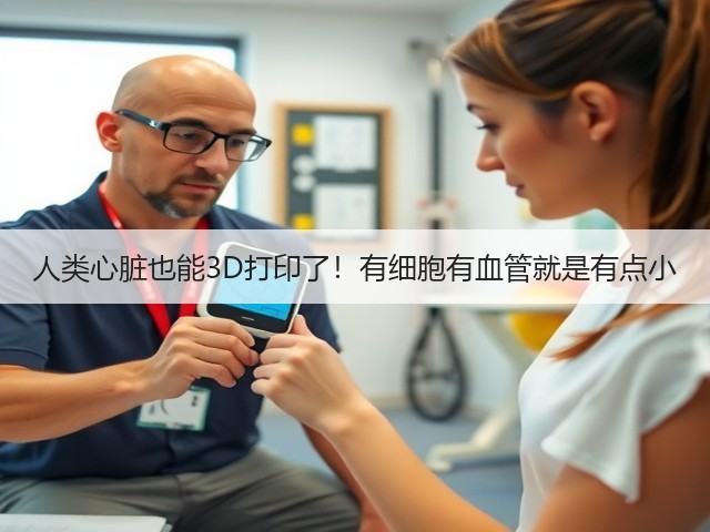人类心脏也能3D打印了!有细胞有血管就是有点小(图1) 人类心脏也能3D打印了!有细胞有血管就是有点小(图1)