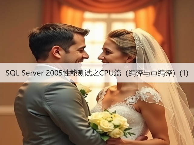 SQL Server 2005性能测试之CPU篇（编译与重编译）(1)(图3)