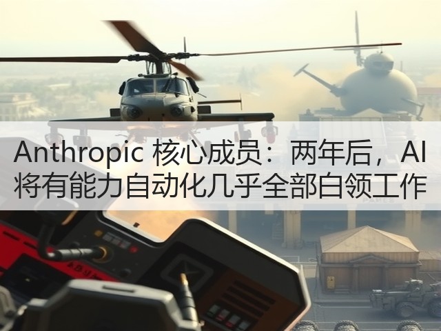 Anthropic 核心成员：两年后，AI 将有能力自动化几乎全部白领工作(图2)