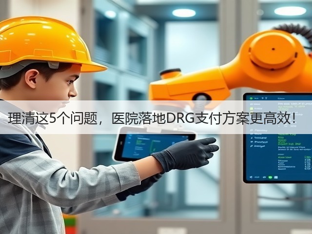 理清这5个问题,医院落地DRG支付方案更高效!(图1) 理清这5个问题,医院落地DRG支付方案更高效!(图1)