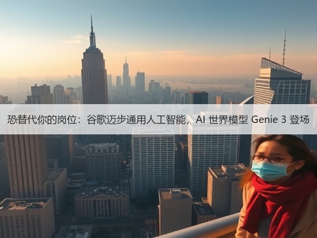 恐替代你的岗位:谷歌迈步通用人工智能,AI 世界模型 Genie 3 登场(图2) 恐替代你的岗位:谷歌迈步通用人工智能,AI 世界模型 Genie 3 登场(图2)