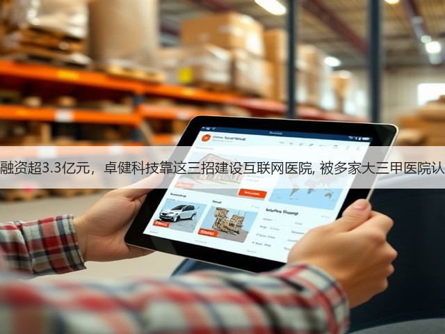 总融资超3.3亿元，卓健科技靠这三招建设互联网医院, 被多家大三甲医院认可(图2)
