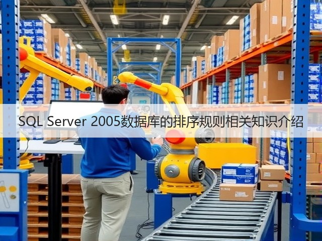 SQL Server 2005数据库的排序规则相关知识介绍(图2)