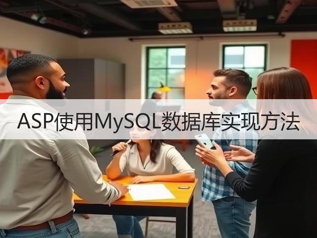 ASP使用MySQL数据库实现方法(图1) ASP使用MySQL数据库实现方法(图1)