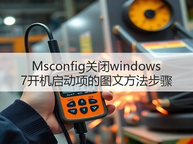 Msconfig关闭windows 7开机启动项的图文方法步骤(图3) Msconfig关闭windows 7开机启动项的图文方法步骤(图3)