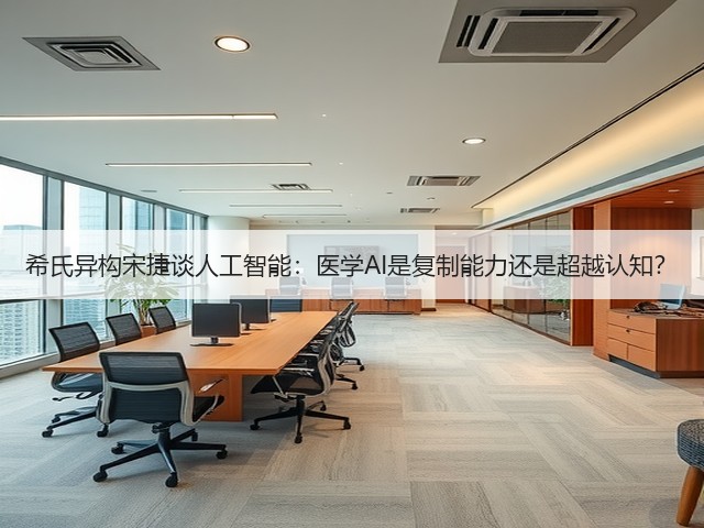 希氏异构宋捷谈人工智能:医学AI是复制能力还是超越认知?(图2) 希氏异构宋捷谈人工智能:医学AI是复制能力还是超越认知?(图2)