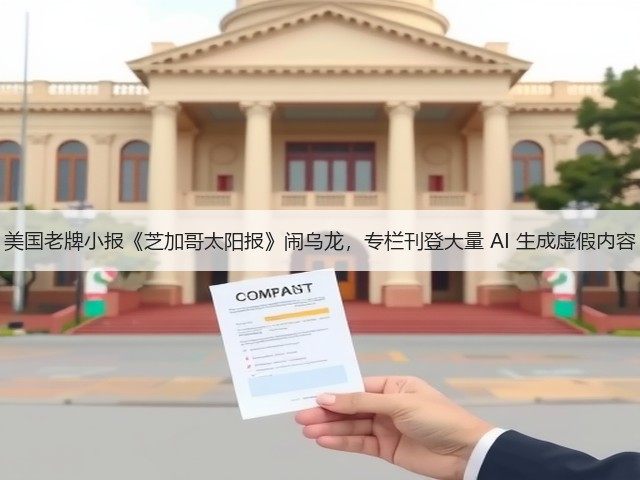 美国老牌小报《芝加哥太阳报》闹乌龙,专栏刊登大量 AI 生成虚假内容(图3) 美国老牌小报《芝加哥太阳报》闹乌龙,专栏刊登大量 AI 生成虚假内容(图3)