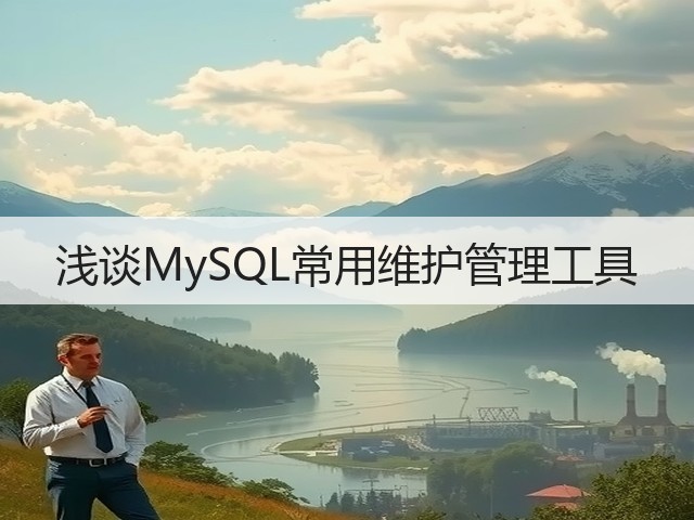 浅谈MySQL常用维护管理工具(图3) 浅谈MySQL常用维护管理工具(图3)