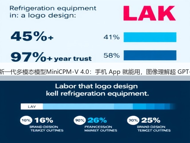 面壁发布新一代多模态模型MiniCPM-V 4.0:手机 App 就能用,图像理解超 GPT-4.1-mini(图2) 面壁发布新一代多模态模型MiniCPM-V 4.0:手机 App 就能用,图像理解超 GPT-4.1-mini(图2)