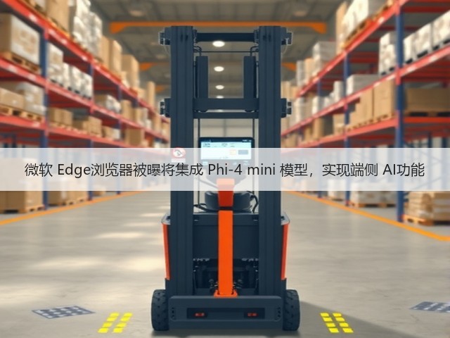 微软 Edge浏览器被曝将集成 Phi-4 mini 模型,实现端侧 AI功能(图1) 微软 Edge浏览器被曝将集成 Phi-4 mini 模型,实现端侧 AI功能(图1)
