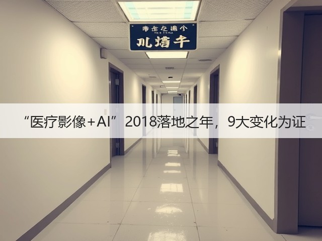 “医疗影像+AI”2018落地之年,9大变化为证(图3) “医疗影像+AI”2018落地之年,9大变化为证(图3)