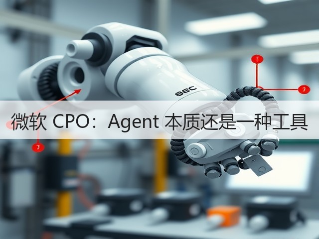 微软 CPO:Agent 本质还是一种工具(图1) 微软 CPO:Agent 本质还是一种工具(图1)