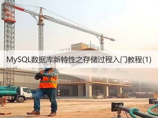 MySQL数据库新特性之存储过程入门教程(1)(图3) MySQL数据库新特性之存储过程入门教程(1)(图3)